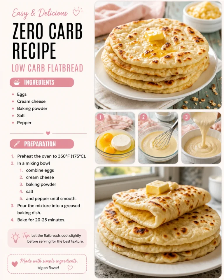 Assorted plates of zero-carb recipes featuring meats and vegetables.